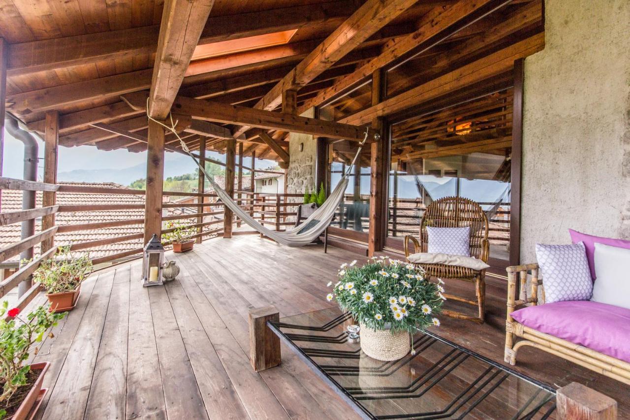 Maso Azzurro Chalet Steinig Exterior foto